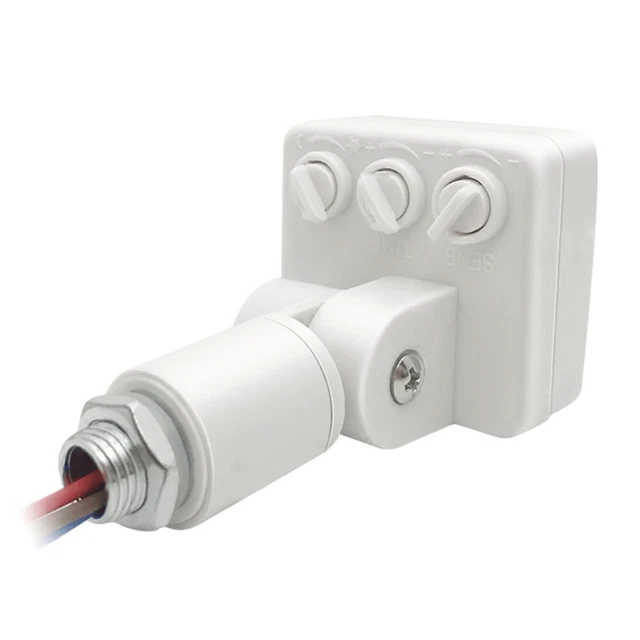 Infrared Sensor Switch Time Delay Motion Detector Auto PIR On Off Home Office