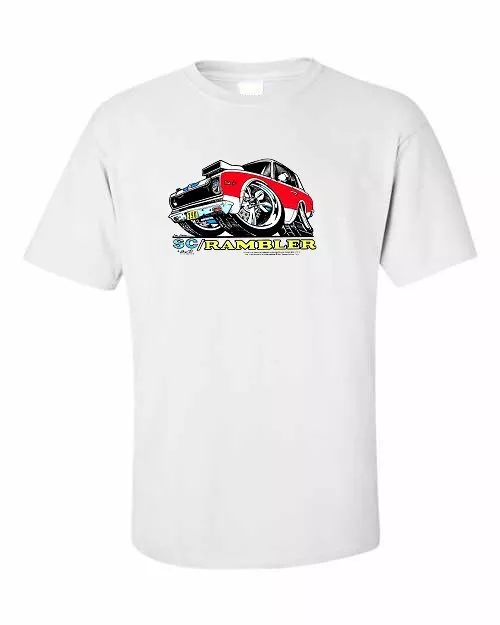 1969 American Motors Hurst SC/Rambler Muscle Car T-shirt SINGLE OR DOUBLE Print