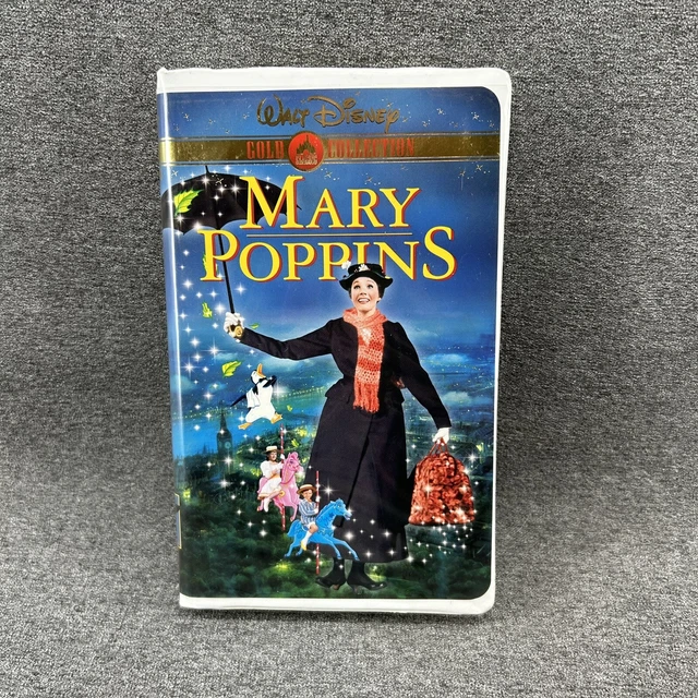 Walt Disney Home Video Vhs Mary Poppins Julie Andrews Selten Original My Xxx Hot Girl