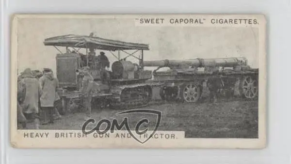 1915 ITC Cigarettes Modern War Weapons Tobacco C62 Sweet Caporal Back #8 1o3