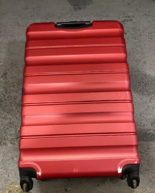 John Lewis Anyday Girona 75cm 4-Wheel Large Suitcase, Red #052 RRP £65