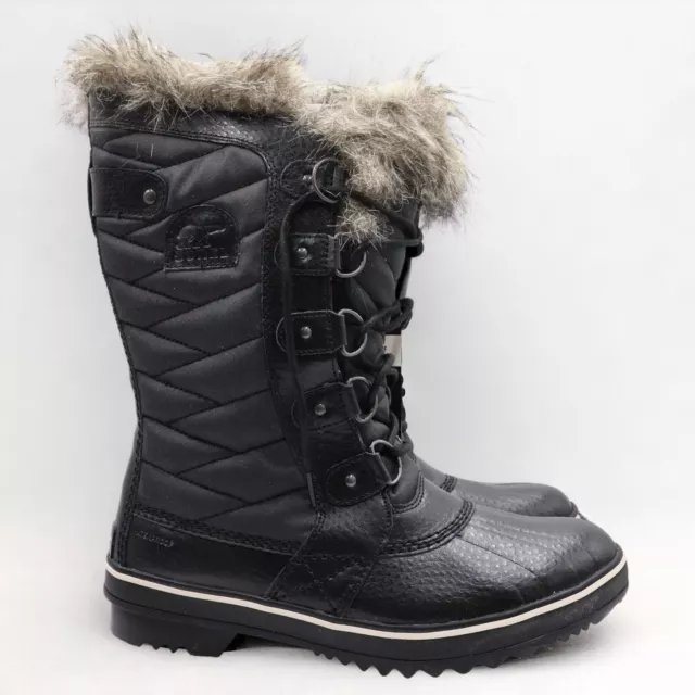 Sorel Women's Tofino II Faux Fur Lined Waterproof Insulated Snow Boots Size 9