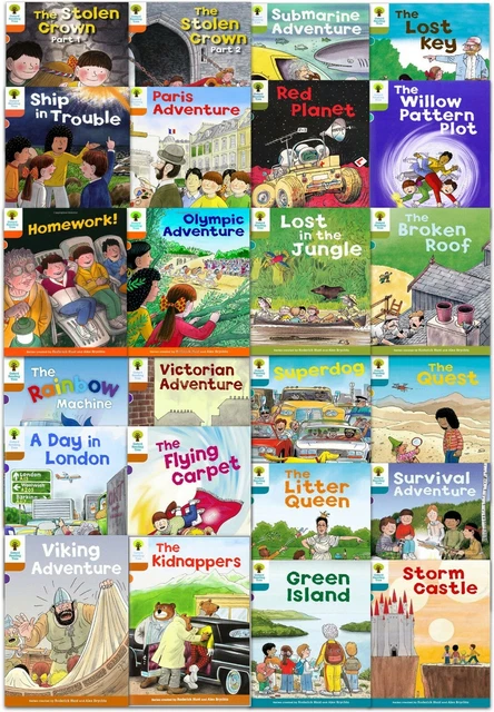 OXFORD READING TREE Biff Chip Kipper Stories Books Collection Set Pack ...