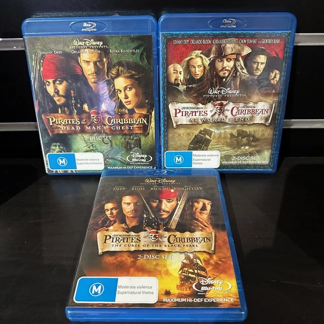 PIRATES OF THE Caribbean 3 Movie Collection - Blu-Ray - Vgc EUR 18,05 ...