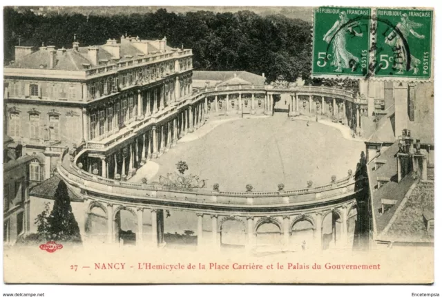 CPA -Carte postale-France - Nancy - L'Hémicycle de la Place Carrière
