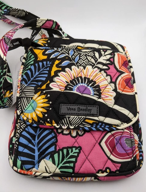 Vera Bradley RFID Mini Hipster Kauai Floral - Crossbody Purse Bag  NWT