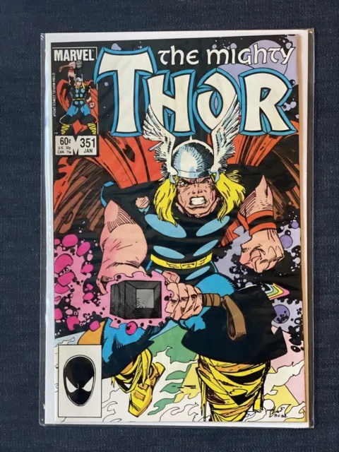The Mighty Thor #351, Vol. 1 Marvel Comics, Newsstand
