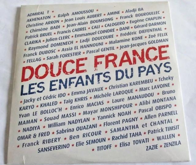 Jean-Jacques Goldman - Dani - Francis Cabrel - Zazie - Cd Single "Douce France"