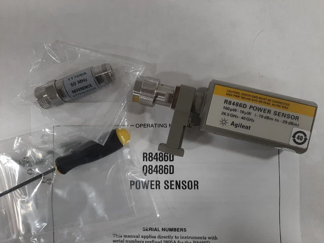 Sensore Di Potenza RF HP 8485A - 50MHz A 26.5GHz -30 A +20dBm - Testato Funzionante