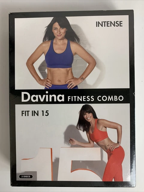 DAVINA MCCALL DVD Fitness Exercise DVD Combo - Intense & Fit in 15 NEW ...