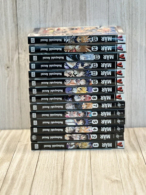 MAR (Marchen Awakens Romance) Manga Set Vol. 1-2 & 4-15 by Nobuyuki Anzai