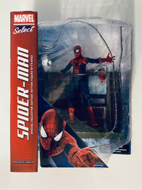 Marvel Select - Amazing Spider-Man 2 - Spider-Man Figure - Sealed - Light Wear