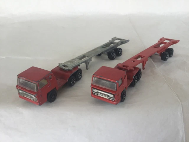 Vintage Jouet Toy Camion Man Diesel Turbo Semi-R Made in Yugoslavia Années 80