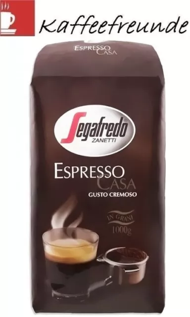 1 kg Segafredo Casa Espresso Gusto Cremoso Bohnen