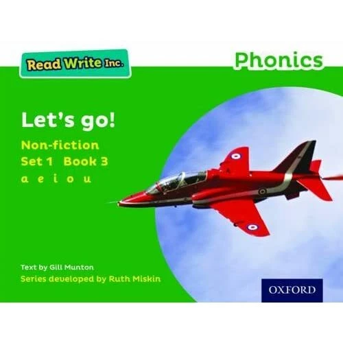 READ WRITE INC. Phonics Green Set 1 Nonfiction 3 Let' Paperback NEW