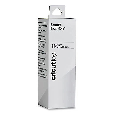Cricut Smart Iron-On Material for Fabric, 5.5 x 24, White 2007201 ebay vero
