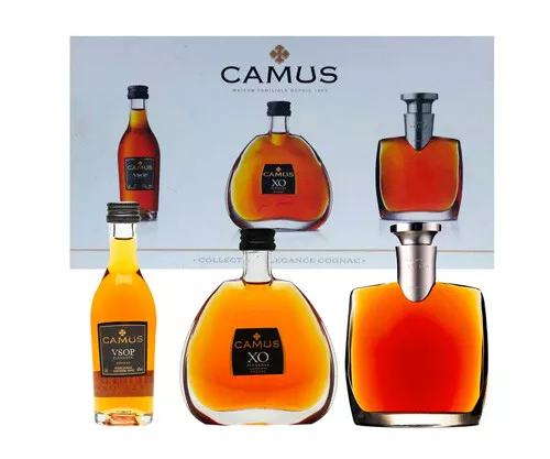 Camus Elegance Collection Miniature Set VSOP/XO/EXTRA Cognac 3 x 50mL