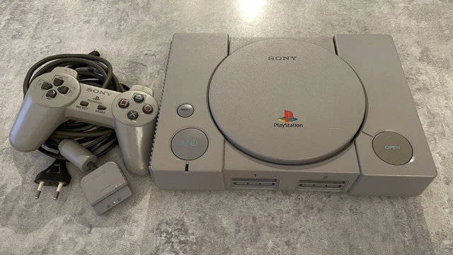 Carte Mémoire Grise Officielle PS1 Sony PlayStation 1 Memory