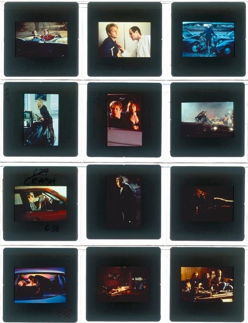 Lot 21 ektas slides originals Crash James Spader Deborah Kara Unger