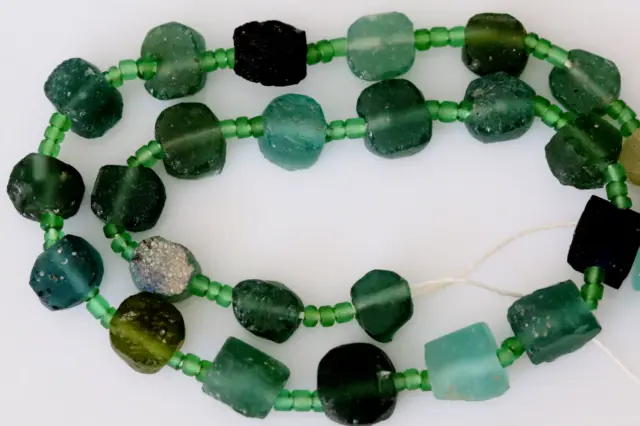 Closeout! Rare Ancient Roman Glass Beads, Strands Roman Era