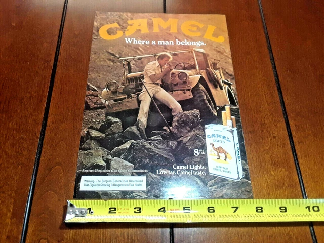 Camel Dodge M37 Original 1982 Ad