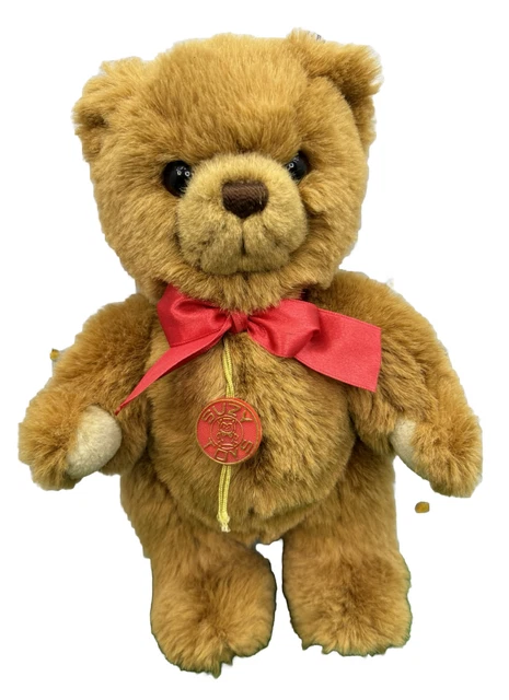 Vintage 5 Way Jointed Teddy Bear Made By Suzy Toys Germany Brown Soft Plush VGC