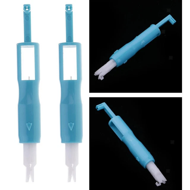 2 piezas enhebrador de agujas e insertor de máquina de coser simple