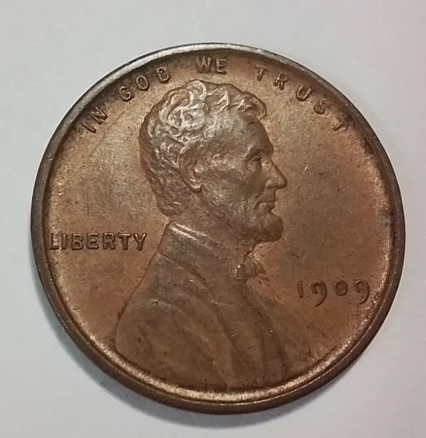 1909 VDB 1C BN Lincoln Cent, Uncirculated