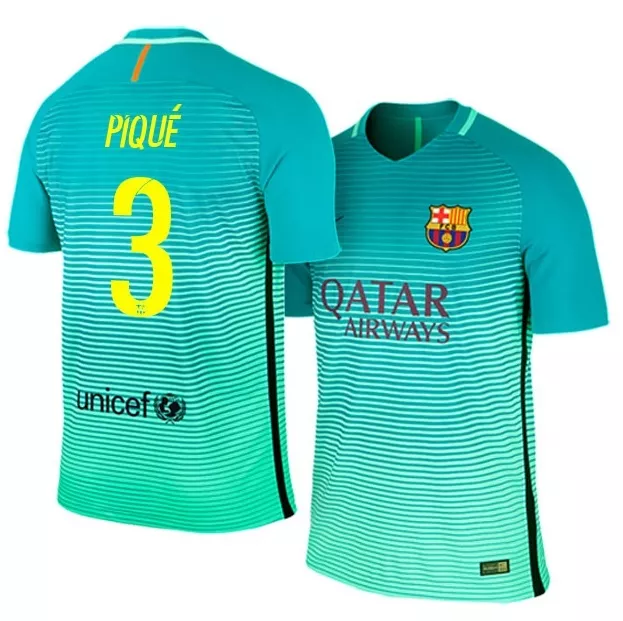 Trikot Nike FC Barcelona 2016-2017 Third - Pique 3 [128 bis XXL] Barca