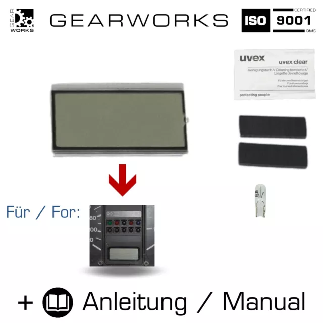 Tacho Display für VW Golf MK1 2 I II Kombiinstrument Digitaluhr Reparatur