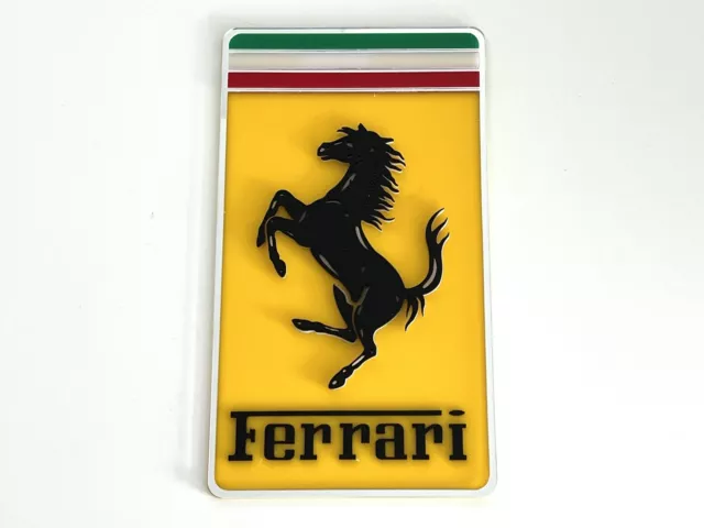 Ferrari Logo Acrylic Sign Garage Decoration Plaque Large