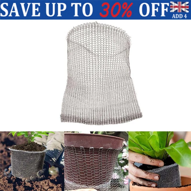 Pflanzen Wurzeln Schutz Körbe- Gestrickte Mesh Tasche für Protector PflanzenköML