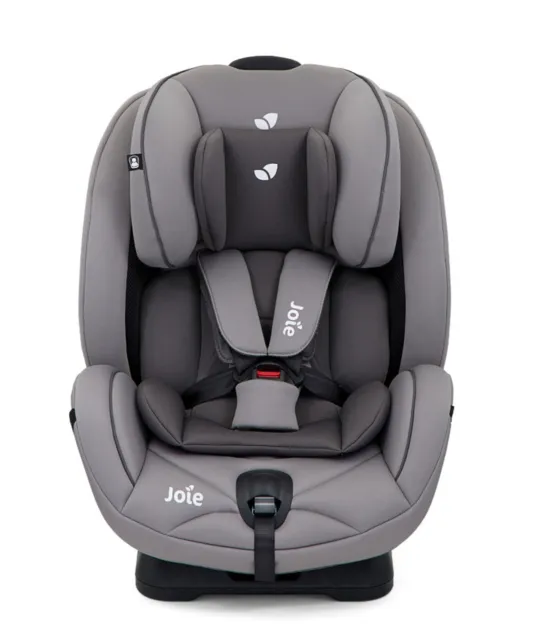 New Joie Stages Birth to 7 Yrs Car Seat. Grey Flannel. 💥 Now Only £110 💥