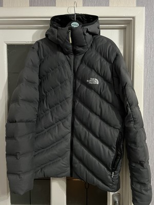 AUTH MEN'S THE North Face Brown HyVent Down Puffer Jacket Casual ...