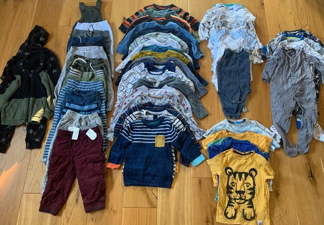 18-24 Months Boys Baby Clothes, Job Lot Bundle 2 *50+ Items* (Next, Mothercare)