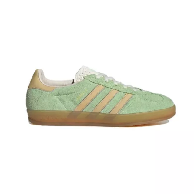 ADIDAS GAZELLE INDOOR IE2948 Semi Vert Spark Almost Jaune