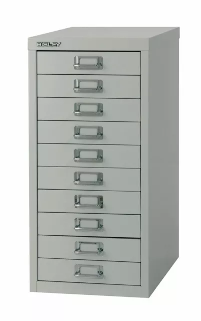 Bisley Multidrawer Schubladenschrank 10 Schübe DIN-A4 Stahlschrank aus Metall