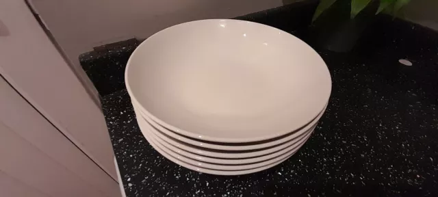 Villeroy & Boch For Me Large Pasta Bowls X 6