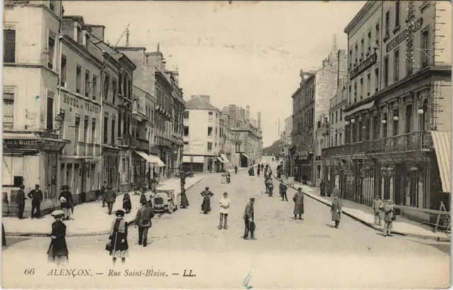 CPA ALENCON-Rue Saint Blaise (29677)