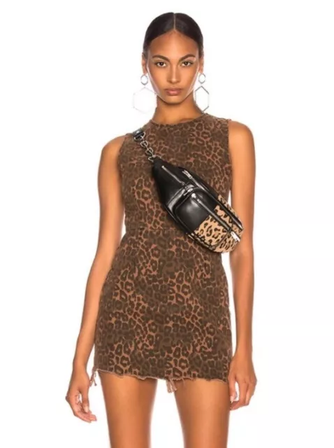 Alexander wang leopard dress sale