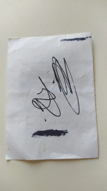 autografo bill e tom kaulitz (tokio hotel) gennaio 2010
