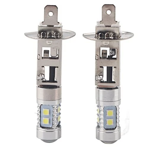Ampoule Led H1 100w Ampoules De Phare Feu De Brouillard 360 Degrés Phare Ampo...