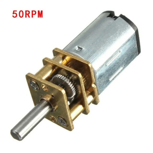 DC6V Small Micro Speed Reduction Geared Motor Box Electric Motor 50-300RPM