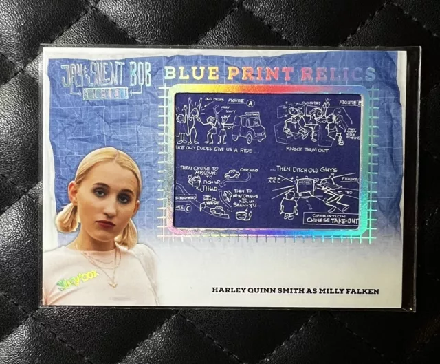 2023 UD Skybox Jay And Silent Bob Reboot Blue Print Relics Smith Falken BPR-49