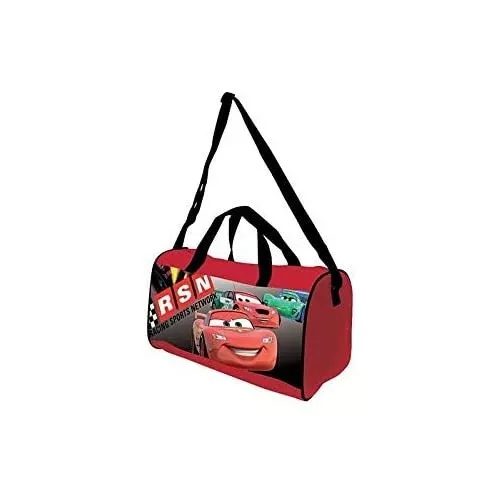 DISNEY sac de sport / voyage CARS rouge / noir  36 x 23 x 20 cm enfant