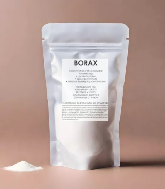 1kg-25kg Borax Pulver Natürlicher Reiniger Doypack Reinheit 99,90% slime