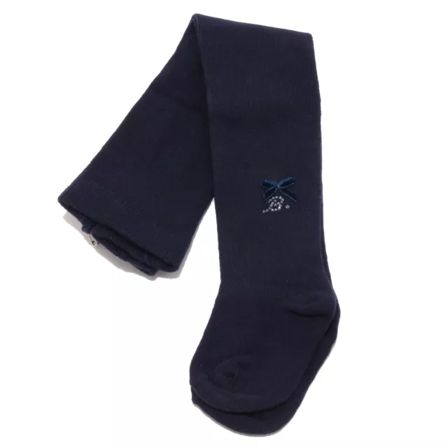 5858V collant bimba BABY A. blue socks collant cotton girl