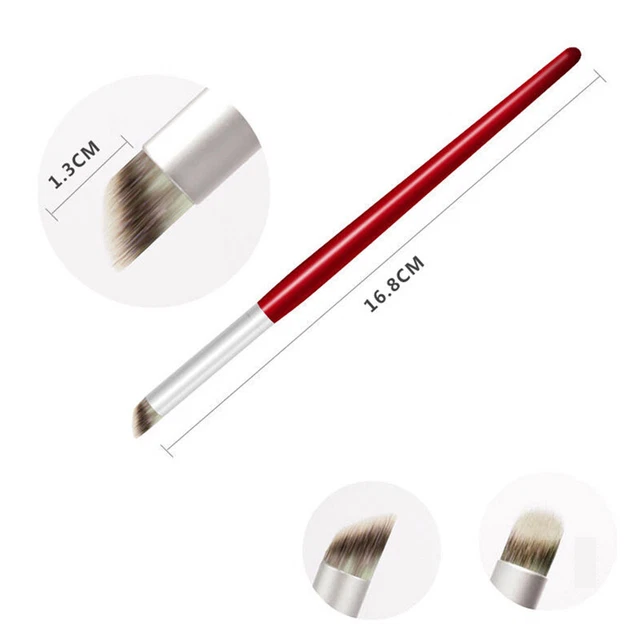 Ombre Effect Nail Art Brush Gradient Design UV Gel Polish Draw Paint Pen Brus ql
