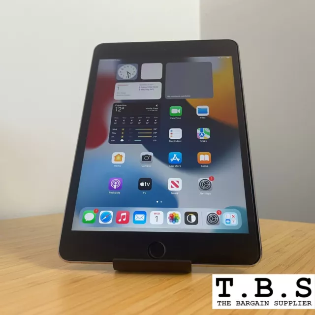 Apple iPad mini 4 - 128GB Wi-Fi + Cellular, 7.9in, Space Grey - A1538 (Unlocked)