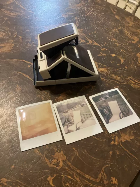 Polaroid sx-70 land camera model 2 with case, tested With Case As Pictured  Work